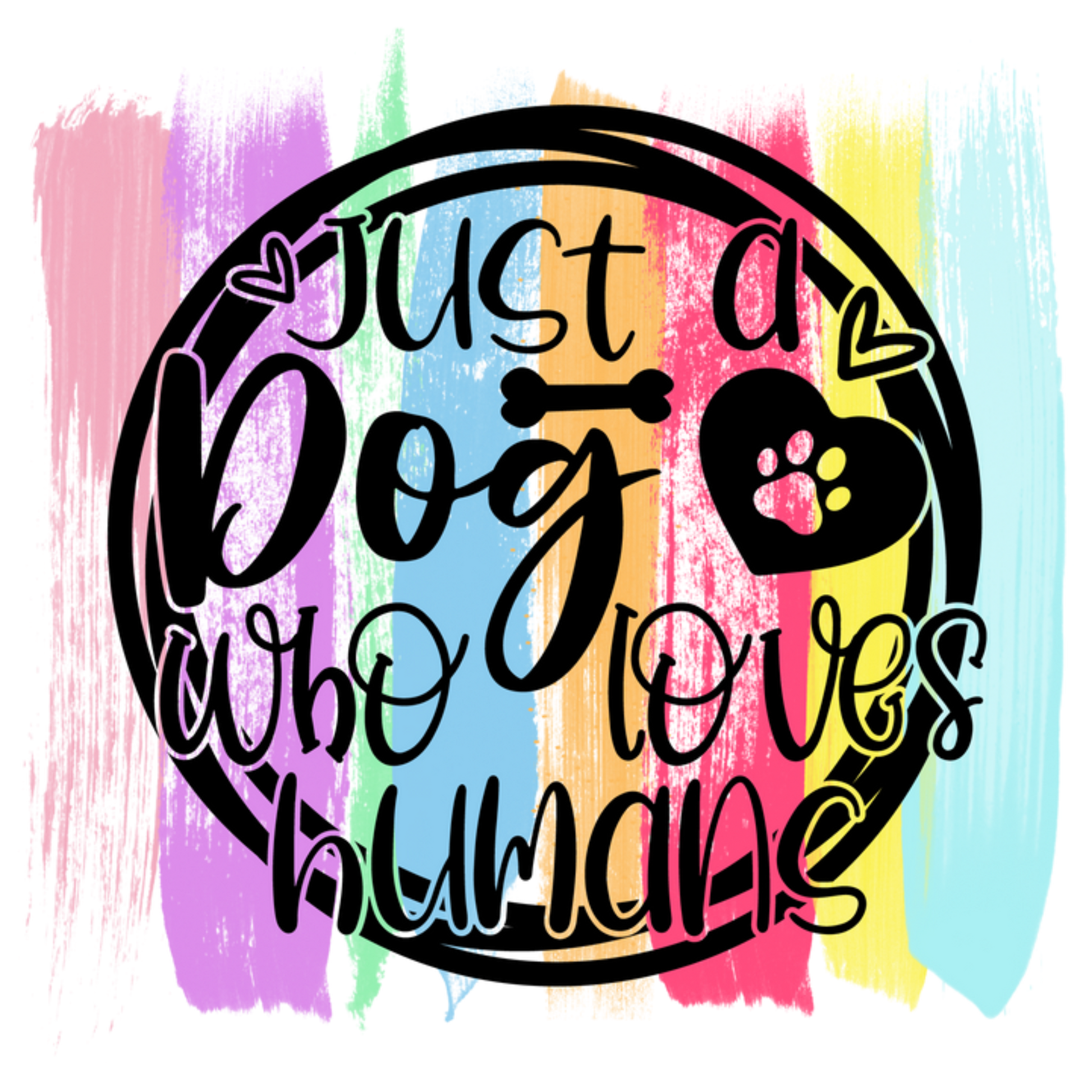 Just a Dog Who Loves Humans