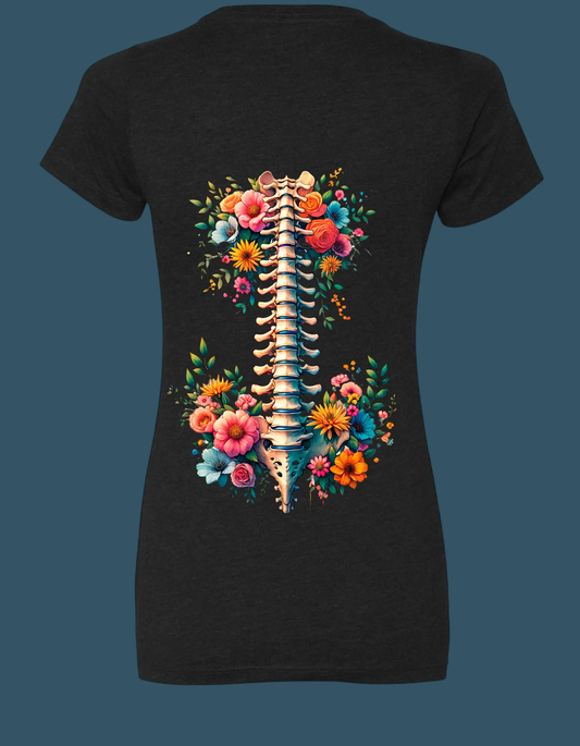 Spine - Back of T-Shirt