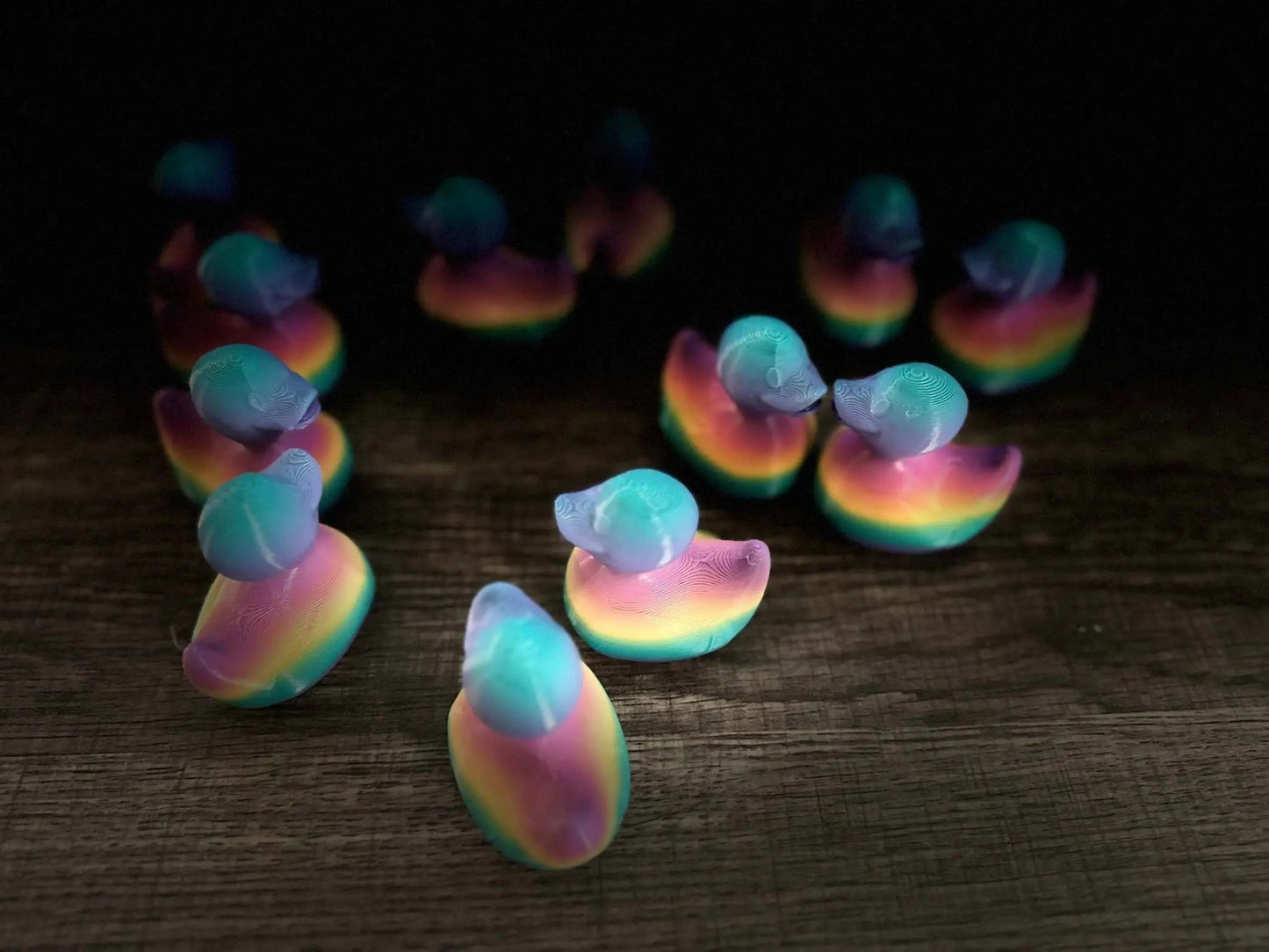 Close Up of the Jeeple Ducks