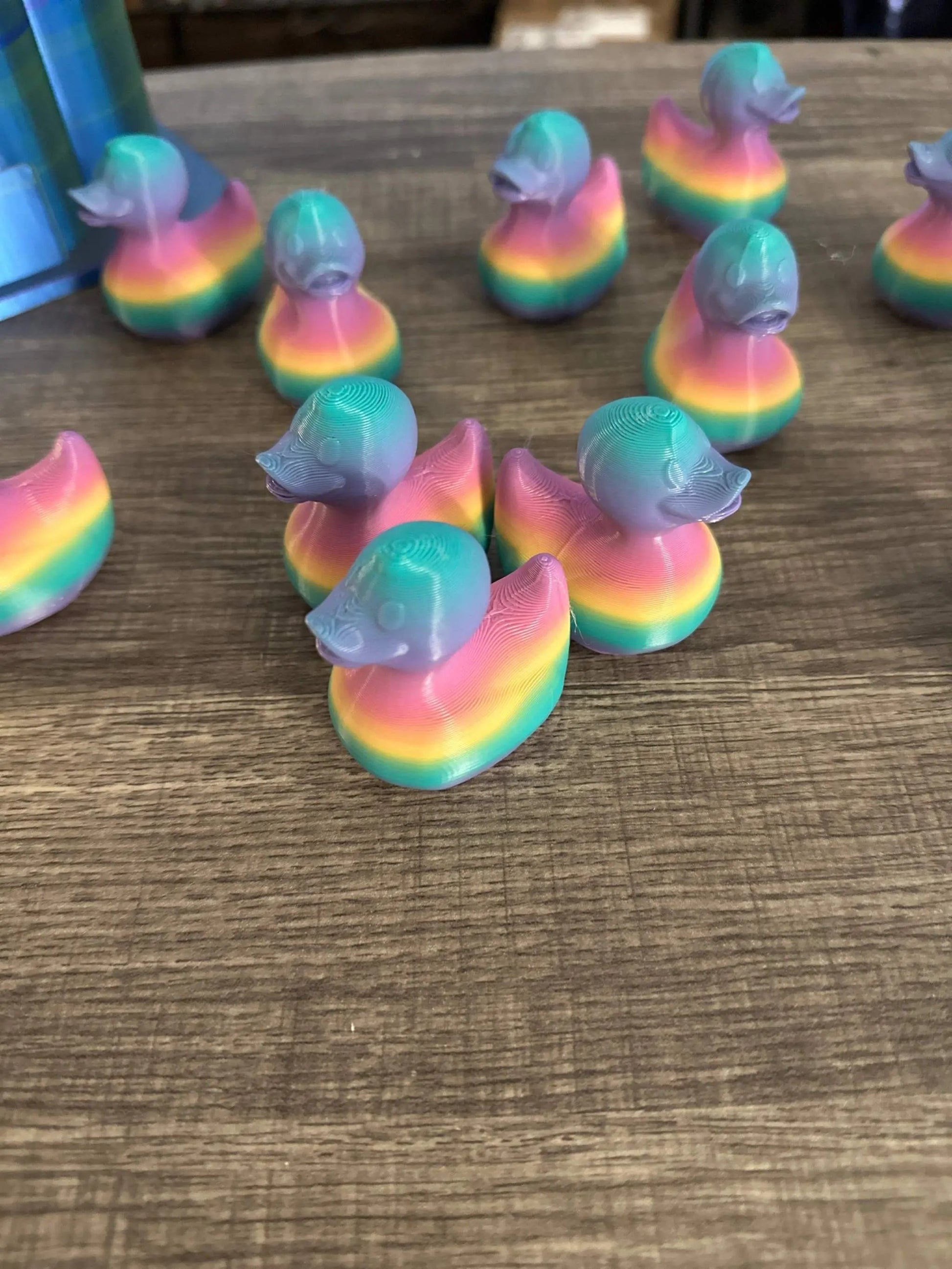 Vibrancy of the ducks