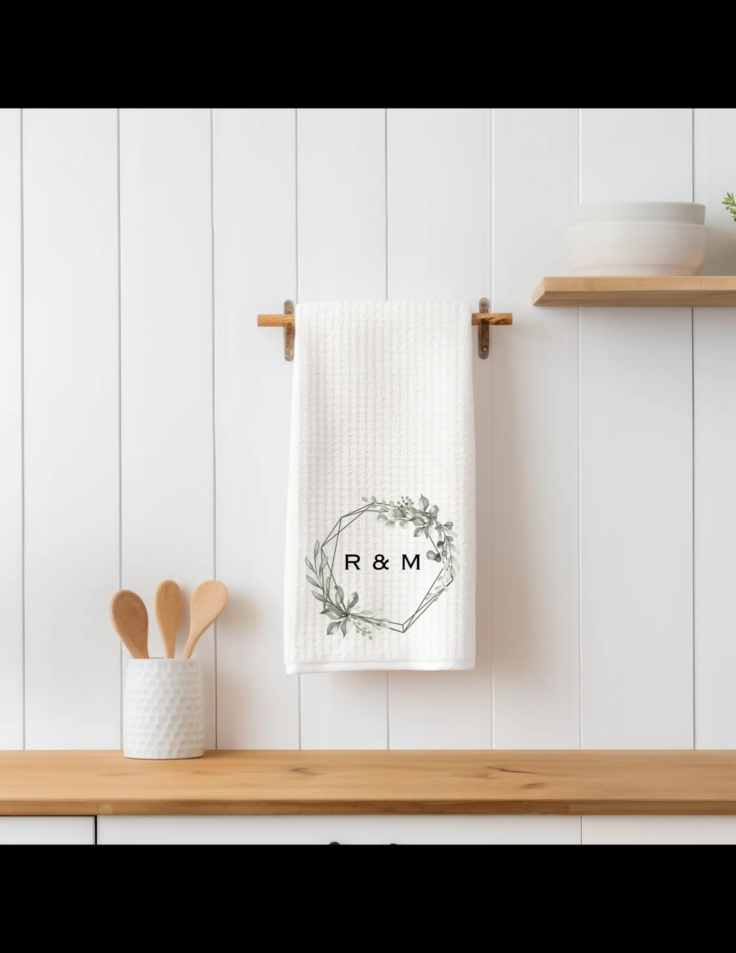 Personalized Monogram Towels | Custom Name & Initials Graphink Fusion