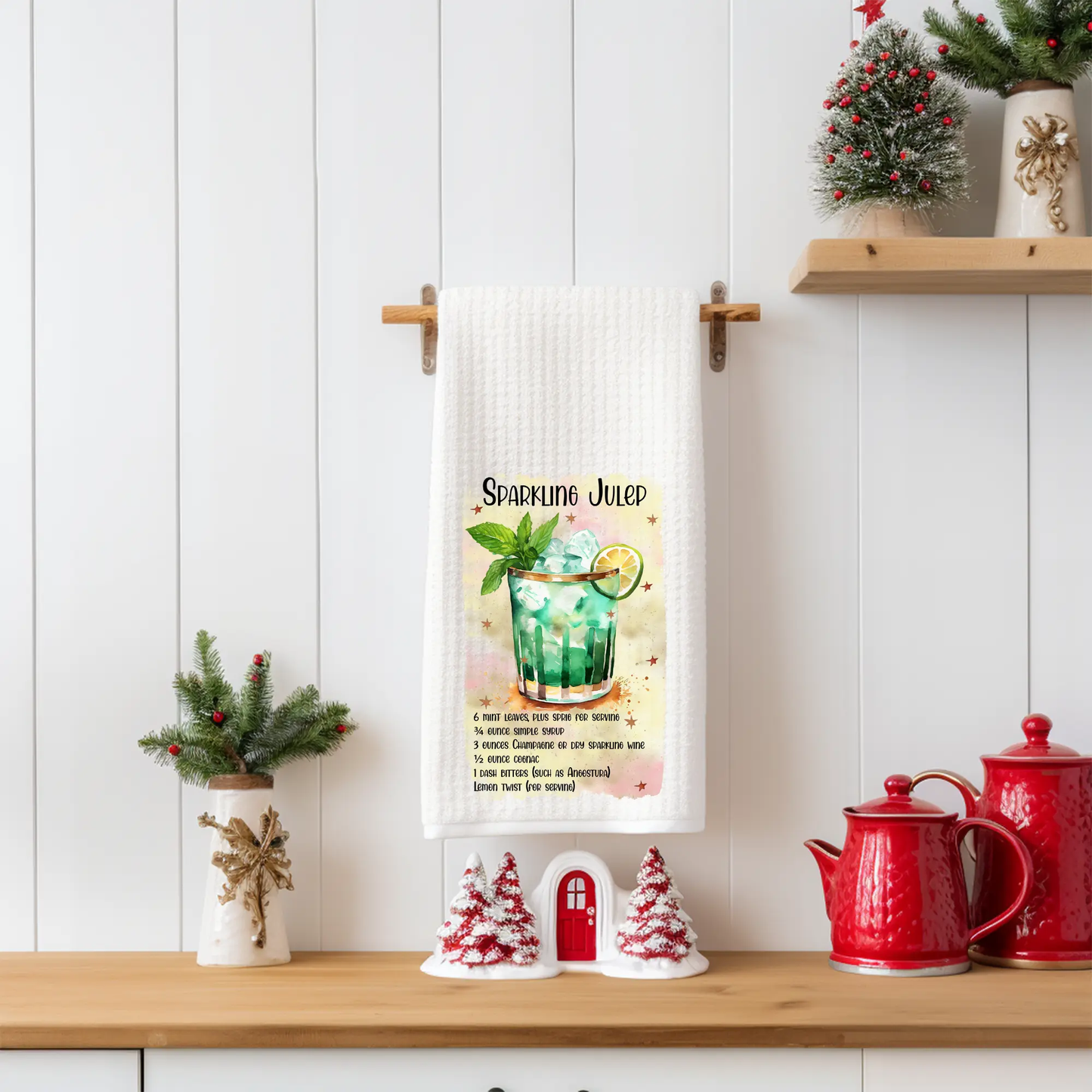 Sparkling Julep Tea Towel