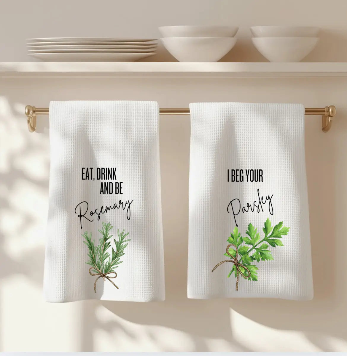 I Beg Your Parley & Eat Drink and Be Rosemary