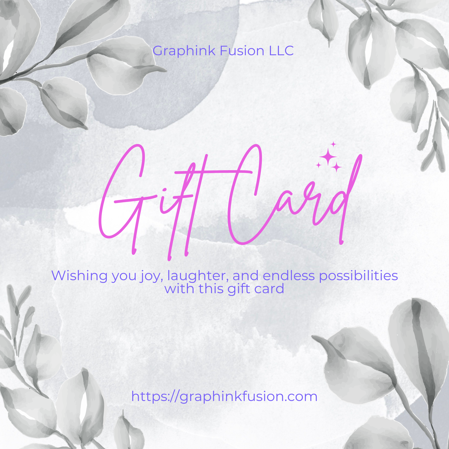 Graphink Fusion Gift Card