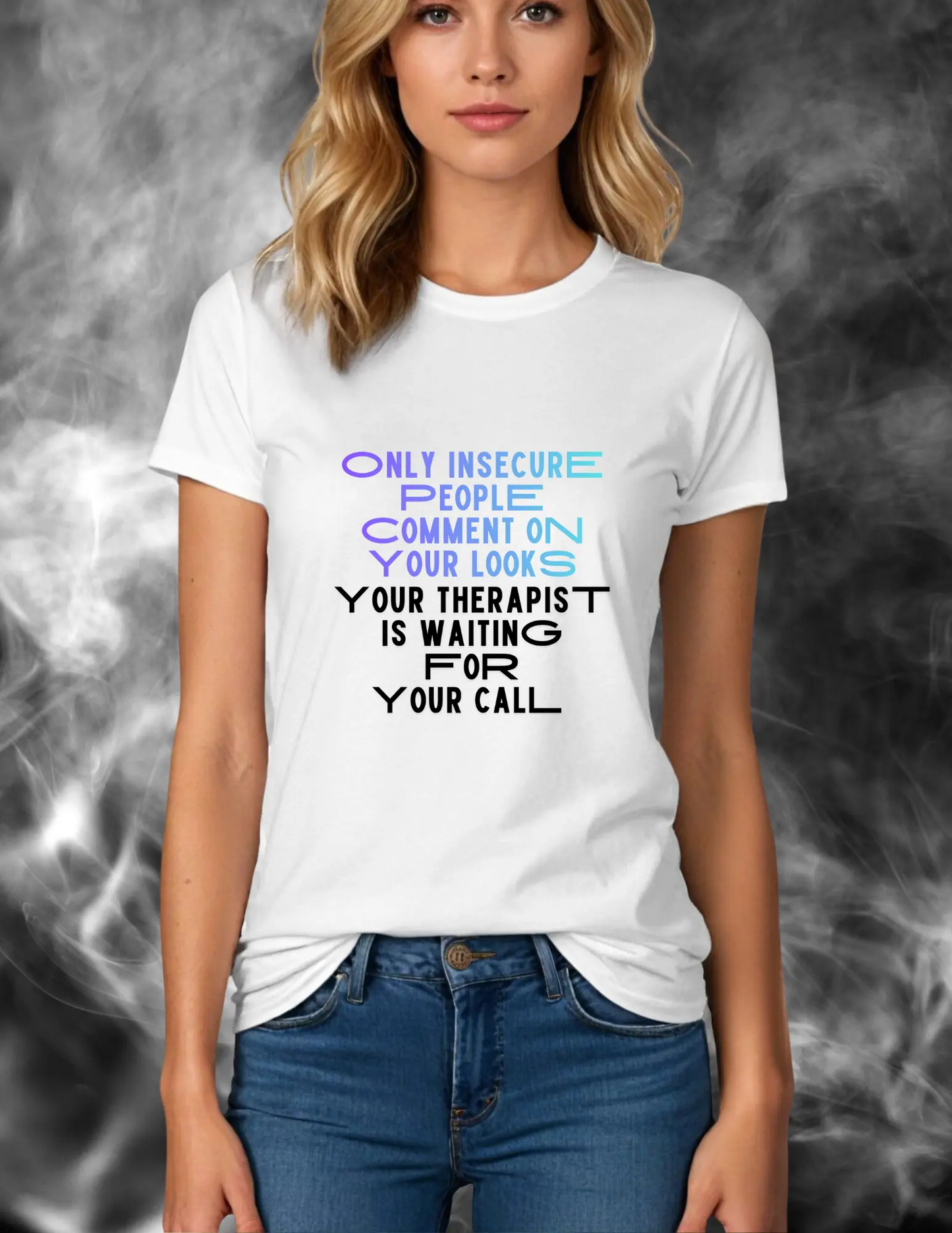 Only Insecure People Shirt | A Bold Graphic Tee Graphink Fusion