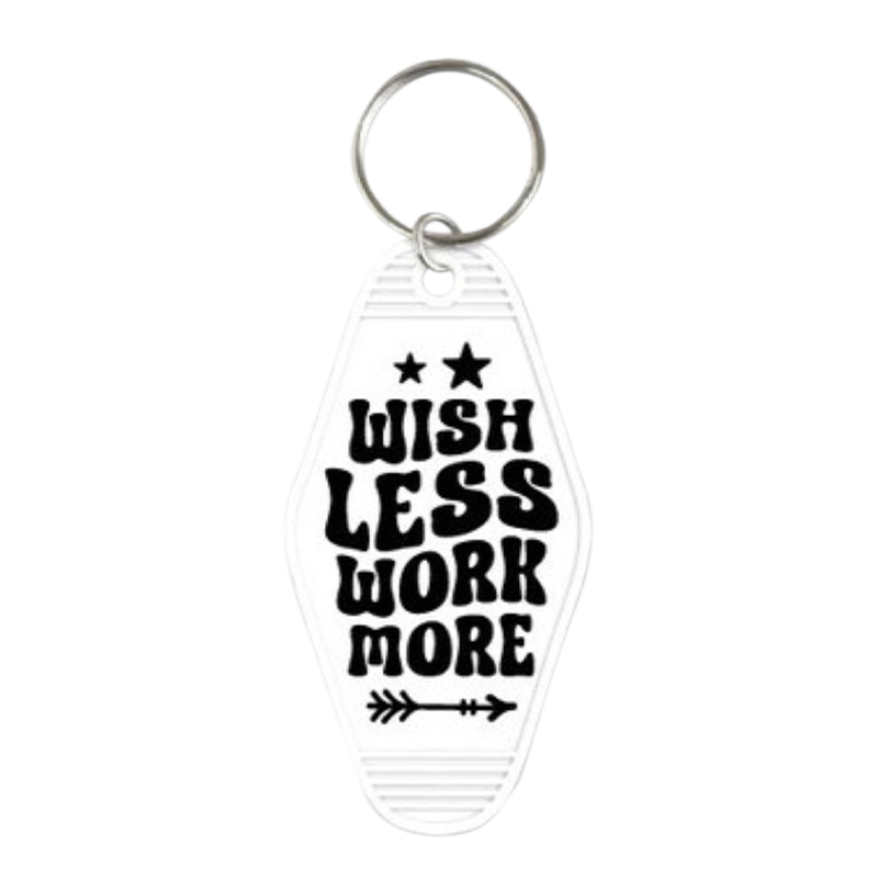 Wish Less Work More