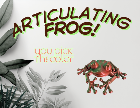 Articulating Frog - You Pick the Color