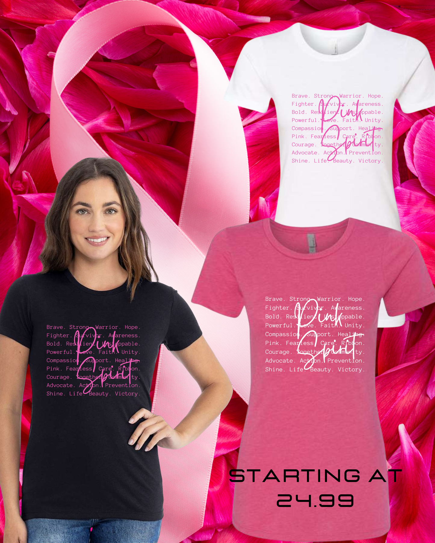 Breast Cancer Awareness LIMITED Edition Tshirt