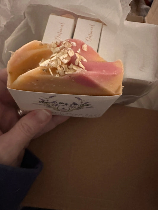 Orange Oatmeal Soap from Natural Body Essentials Shop (Copy) Natural Body Essentials Shop
