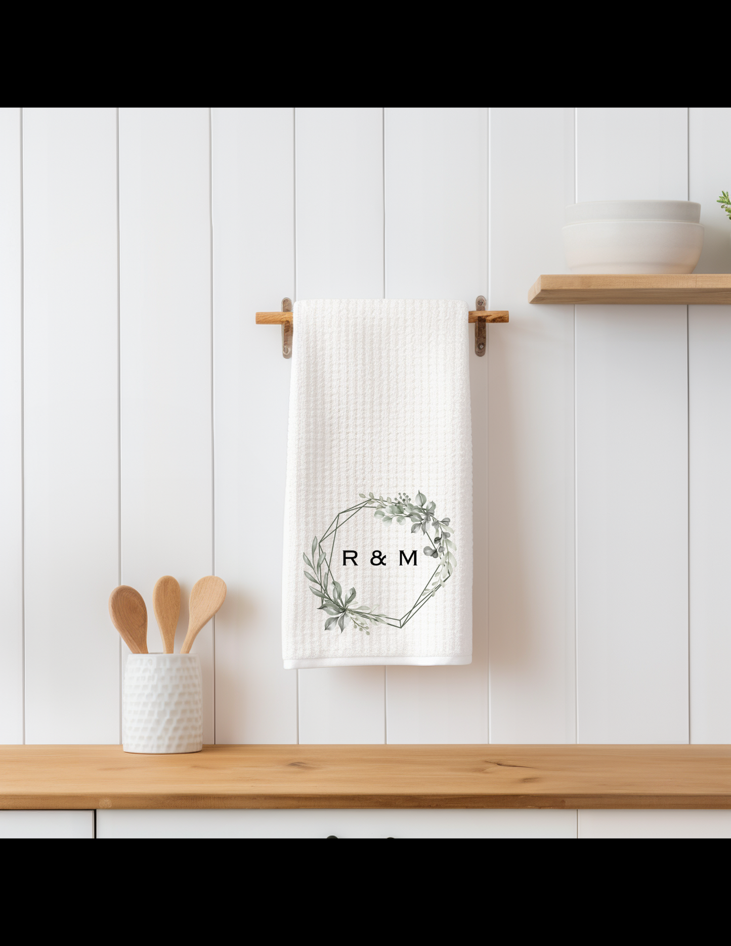 Custom Name / Monogram Tea Towels