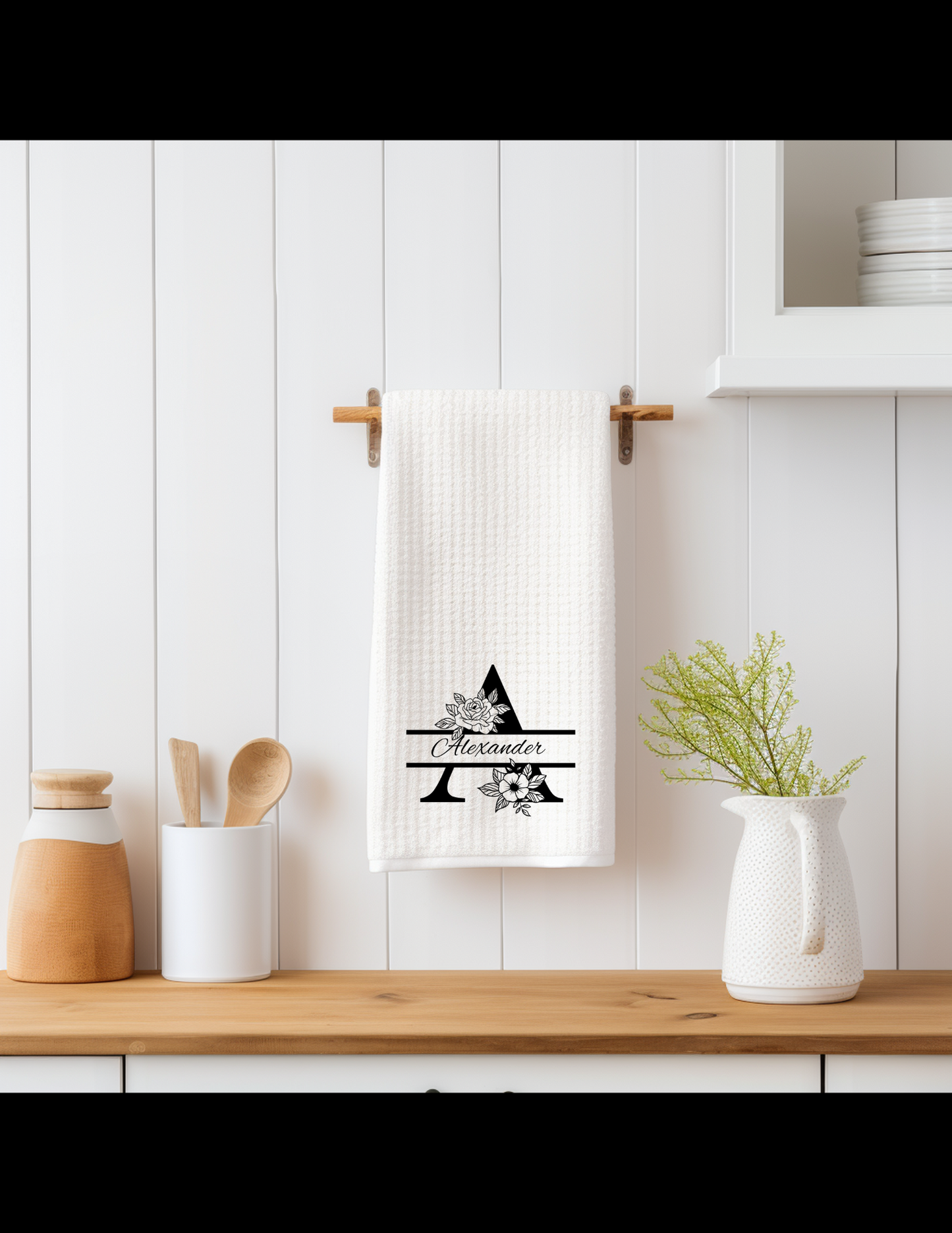 Custom Name / Monogram Tea Towels