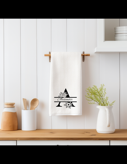 Custom Name / Monogram Tea Towels