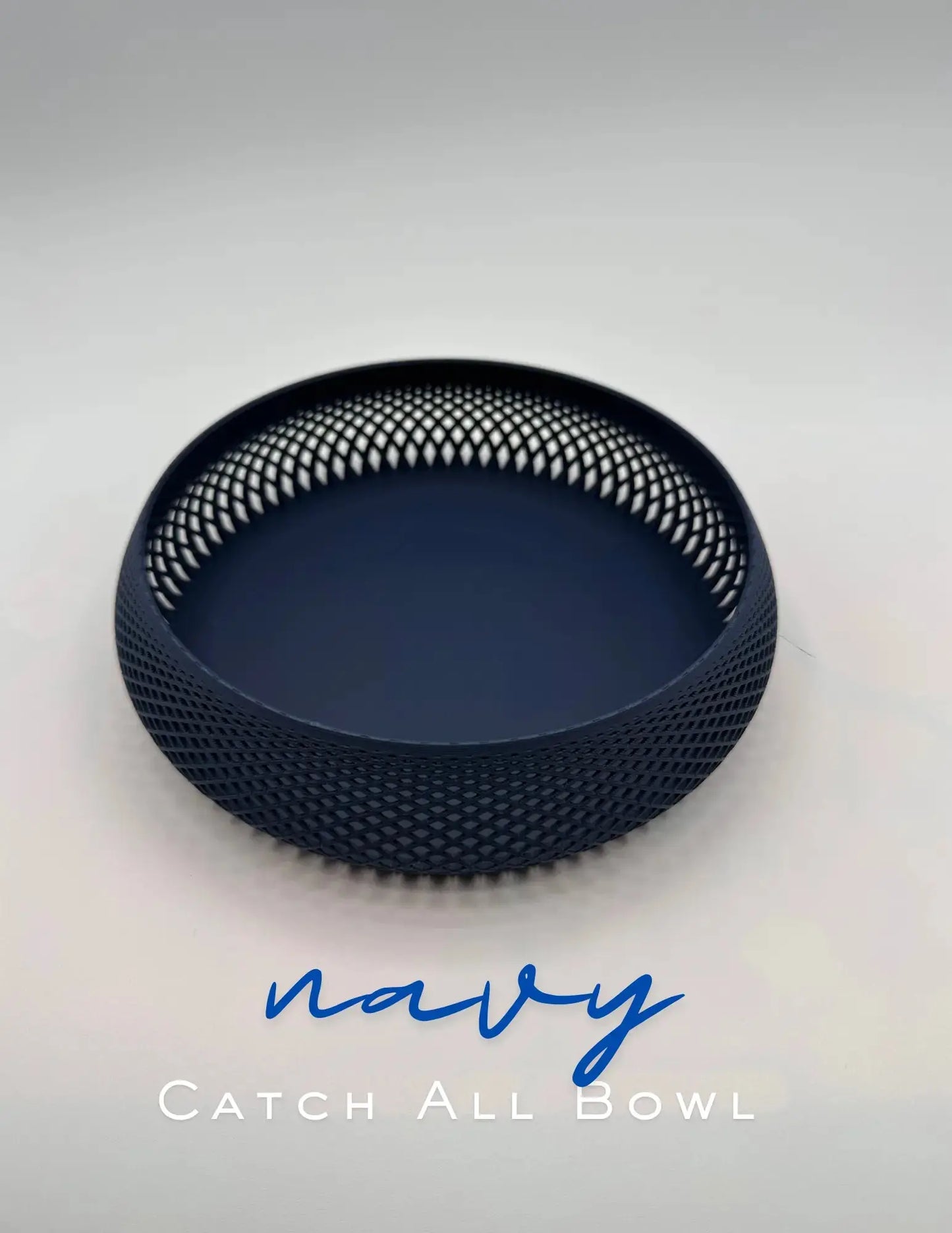 Navy Catch All Bowl