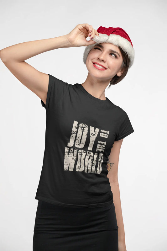 Joy to the World Distressed Christmas Tee | Holiday Graphic Shirt Graphink Fusion