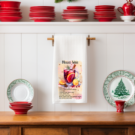 Mulled Wine Tea Towel
