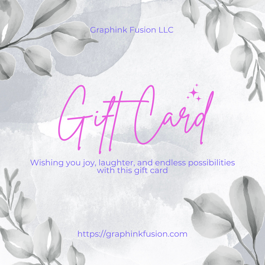Graphink Fusion Gift Card