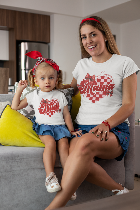Mama & Mini Valentine Matching Shirts | Toddler, Youth & Adult